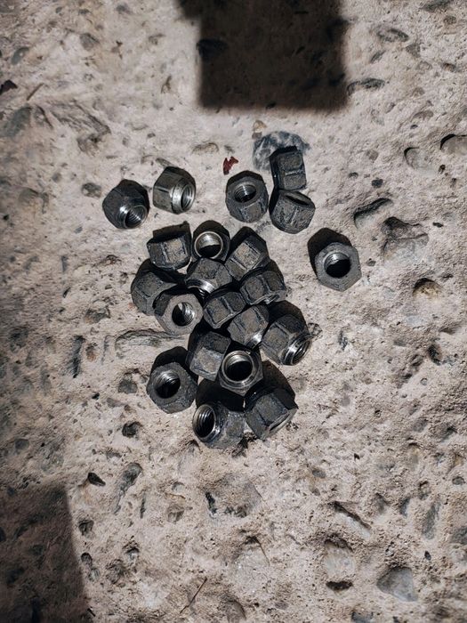 4 jante tablă R16 + capace Ford + set complet prezoane