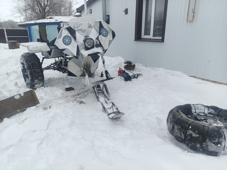 Снегоход болотоход