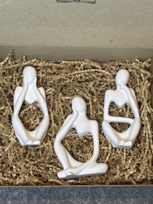 Статуэтки «мыслители». В наборе 3 штуки.