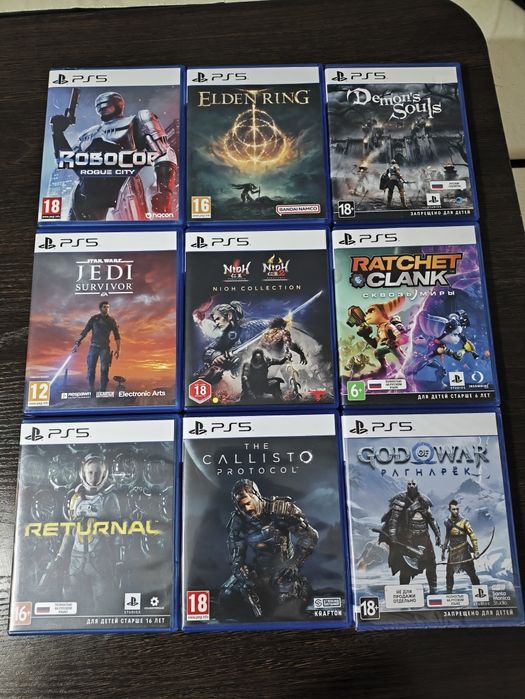 Игры для Playstation 4. 5