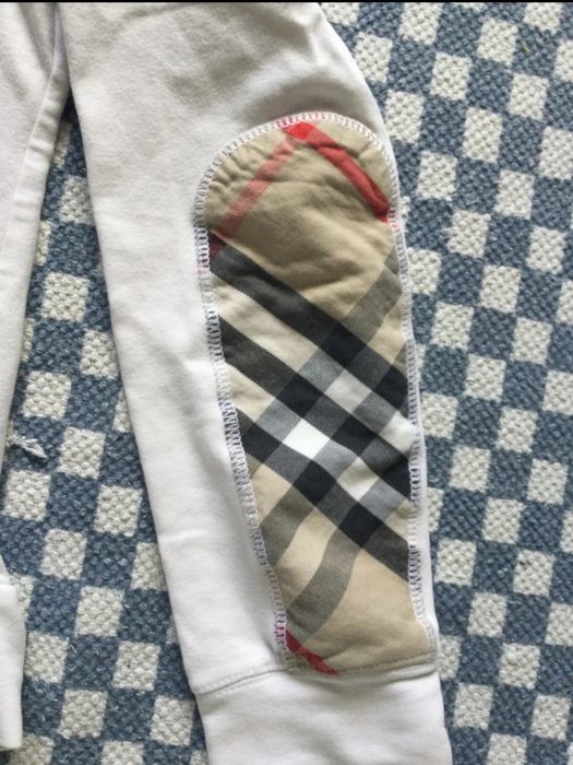 Bluza burberry alba marime s