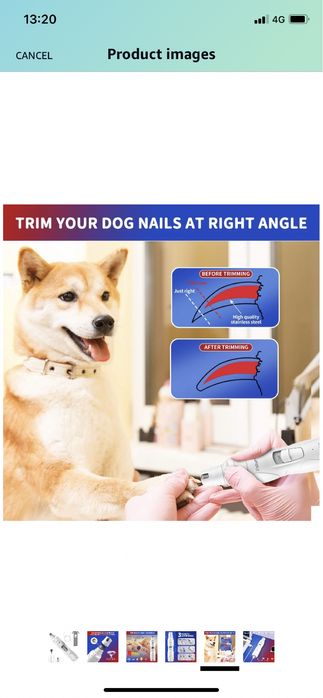 Polizor unghii pentru animale de companie