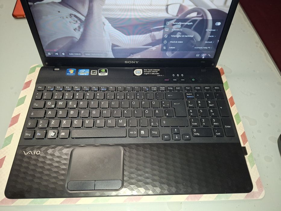 Sony Vaio, video dedicat, Intel i3, 500 gb, Bluetooth, Office