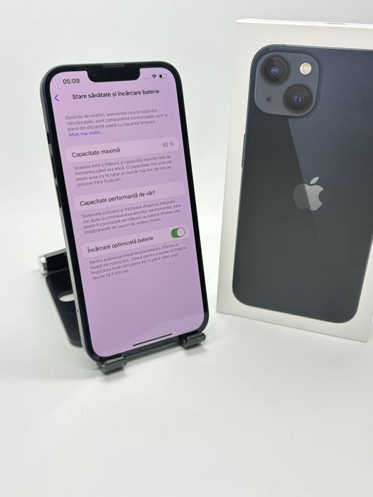 iPhone 13 128Gb Black | Stare Foarte Buna | Baterie 92% | Garantie
