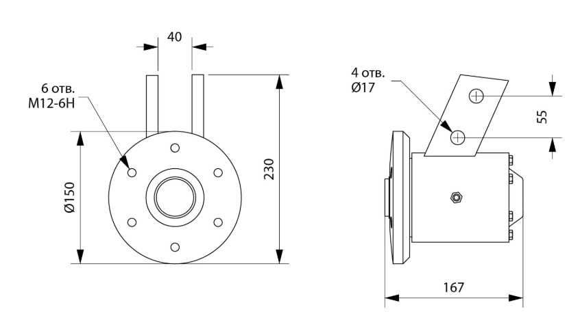 Корпус БДМ подшипника режущего узла 4х4