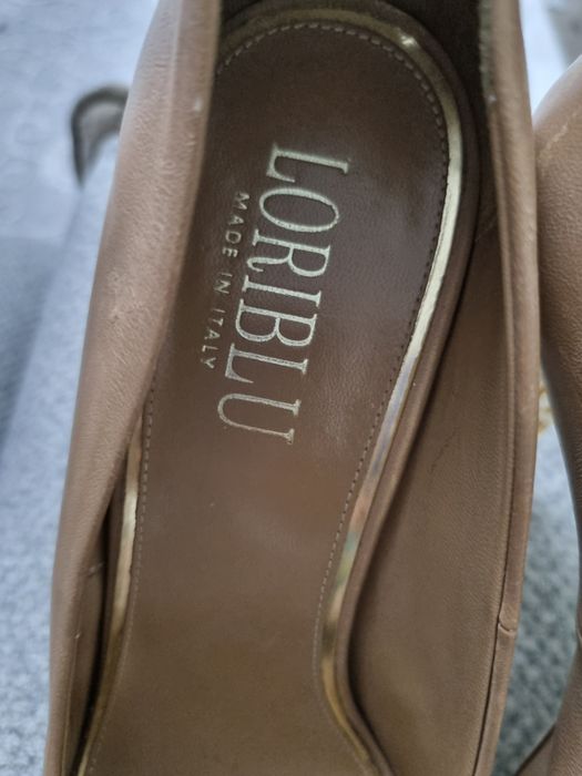 Кожаные туфли, размер 38-39