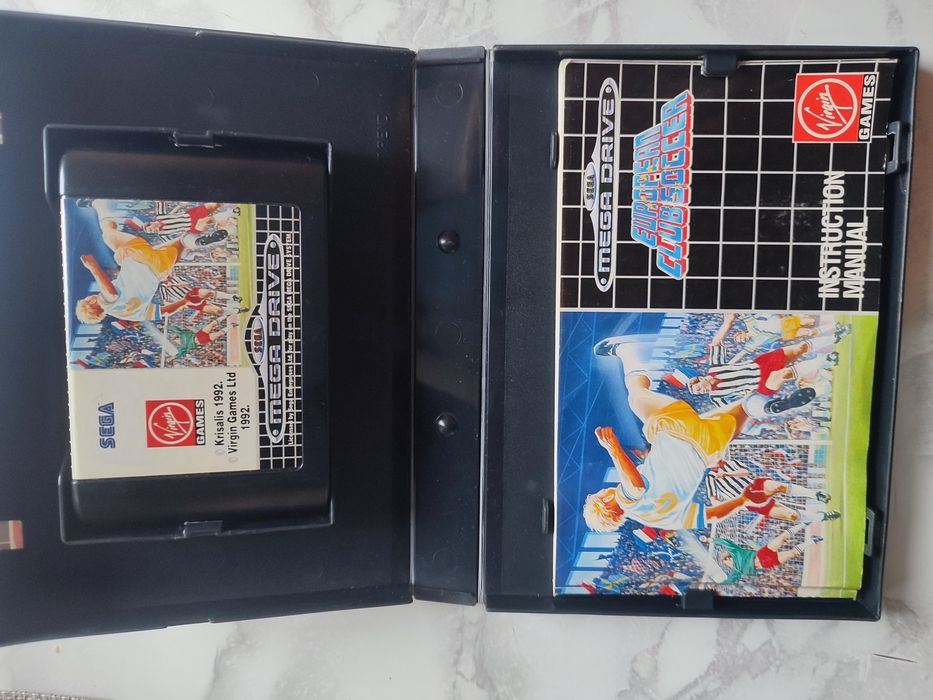 Discheta Sega Mega drive European club soccer