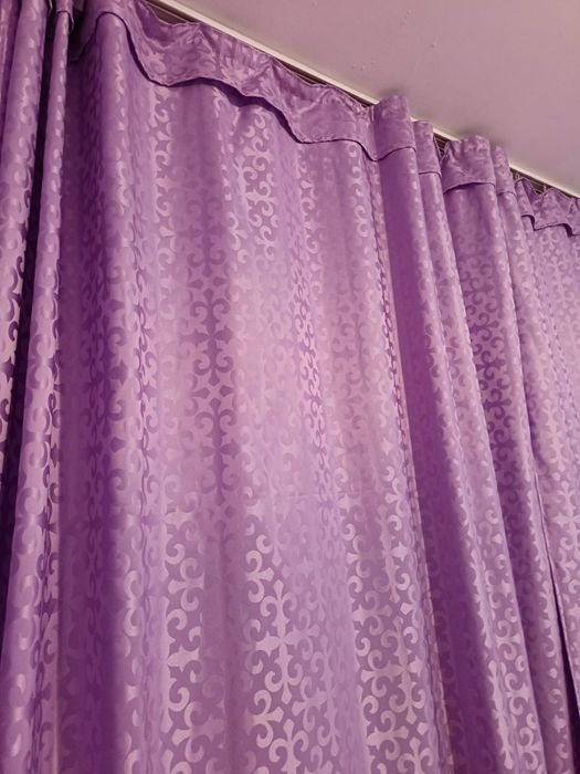 Продам шторы сиреневые