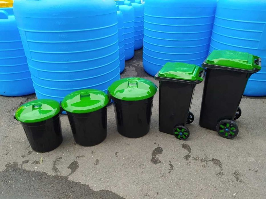 мусорные баки, мусорный контейнер ведра  от 50 до 150л