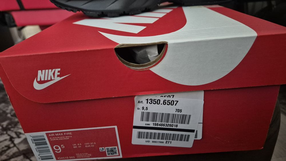 Nike air max fire