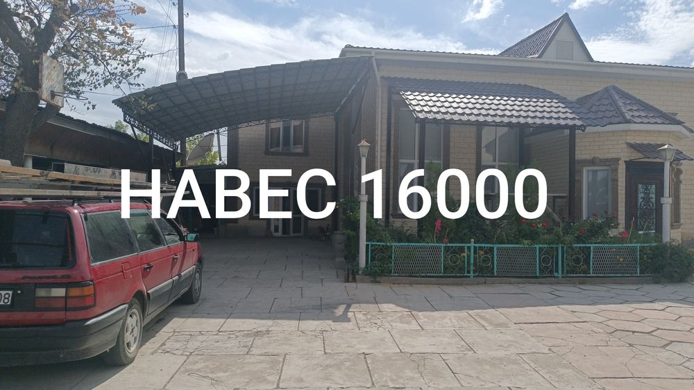 Навесы, козырьки.