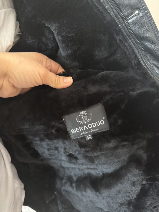 Куртка кожанная