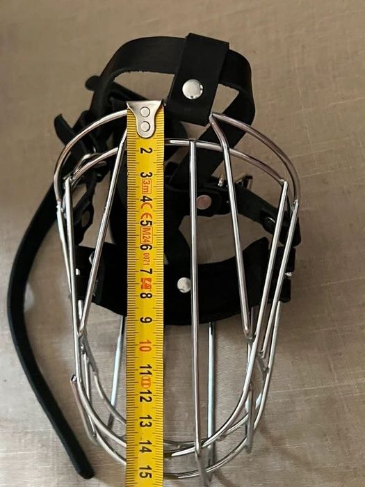 Botniță metalică Bronzedog câine mare – 44 cm, reglabilă