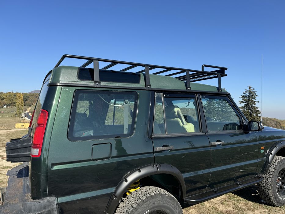 Roof rack portbagaj Land Rover Discovery 4x4 off road overlanding cort