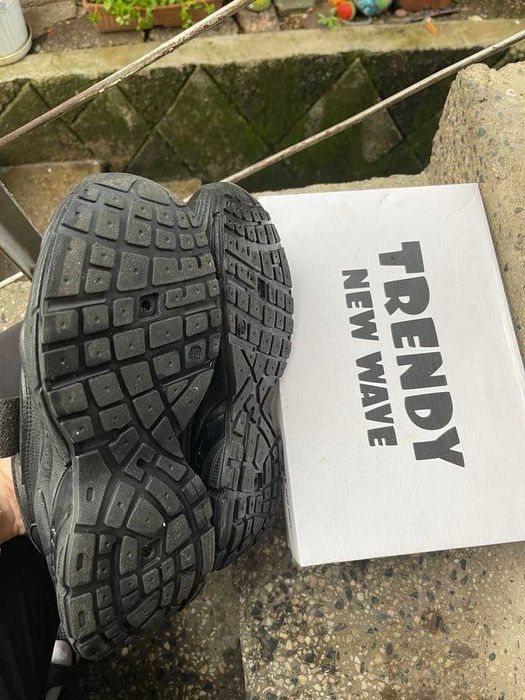 Дамски Черни Маратонки Trendy New Wave, подходящи за дъжд, 40 номер