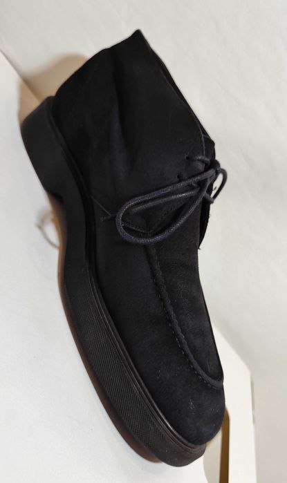 Ghete lace up 40 split toe Lav Artigianale piele naturala moale