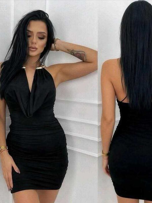 Дамска рокля в 3 цвята