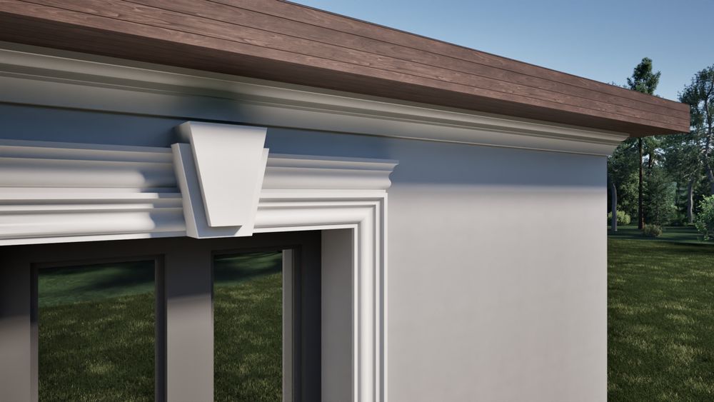 Profile decorative din polistiren pentru fatada