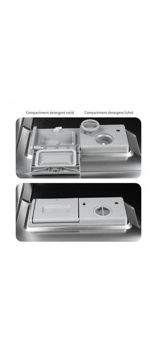 Mașină de spălat vase compactă Turbionaire AVA 6 Black TPDSAVA6CTB