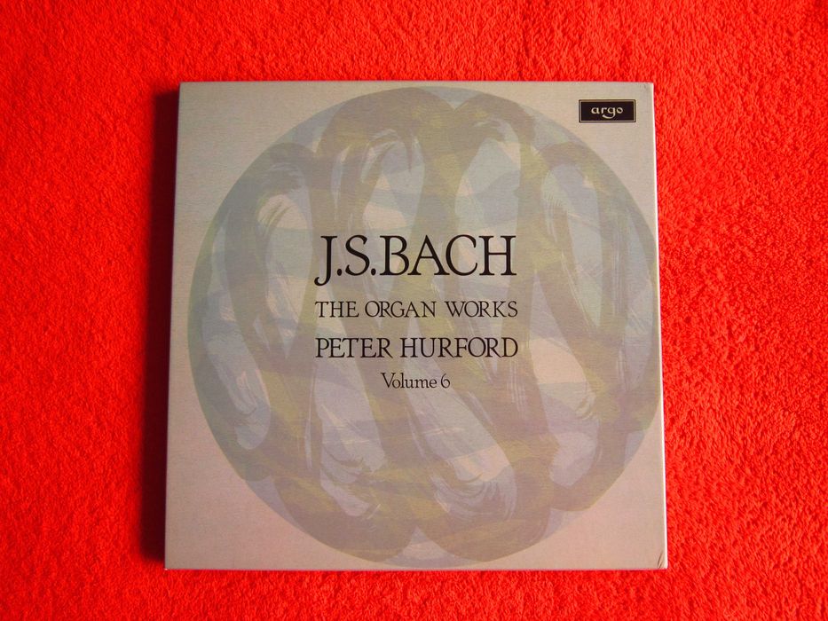 vinil rar Bach The Organ Works 3LP Peter Hurford 1981 UK impecabile