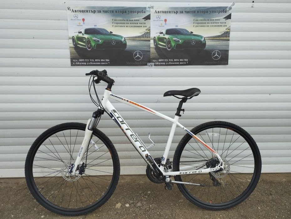 Carrera Crossfire 2 Mens Hybrid Bike - Black - S, M, L Frames