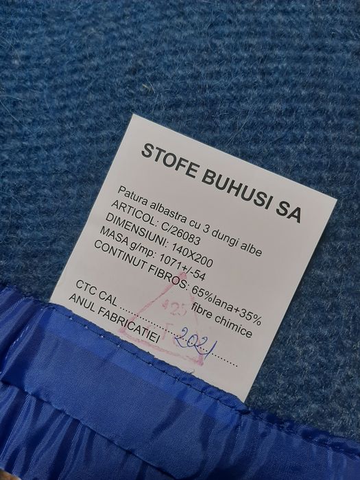 Patura Militara 140×200