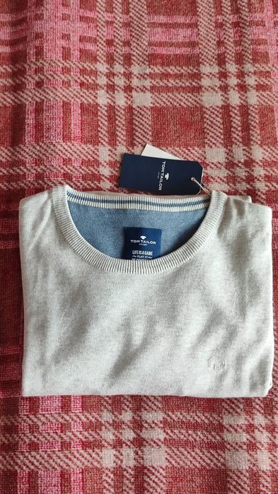 Мъжки пуловер Tom Tailor - нов