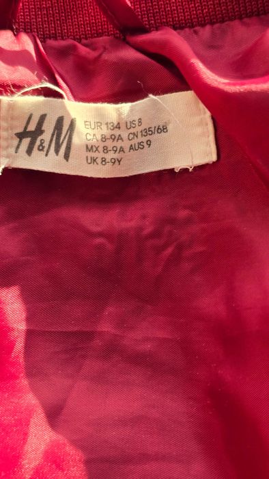 Детско яке 8-9 г с пайети