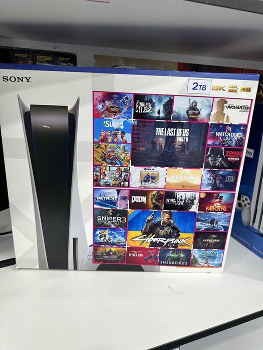 Plestation 5 дисководом 2ТБ АБСОЛЮТНО НОВЫЙ