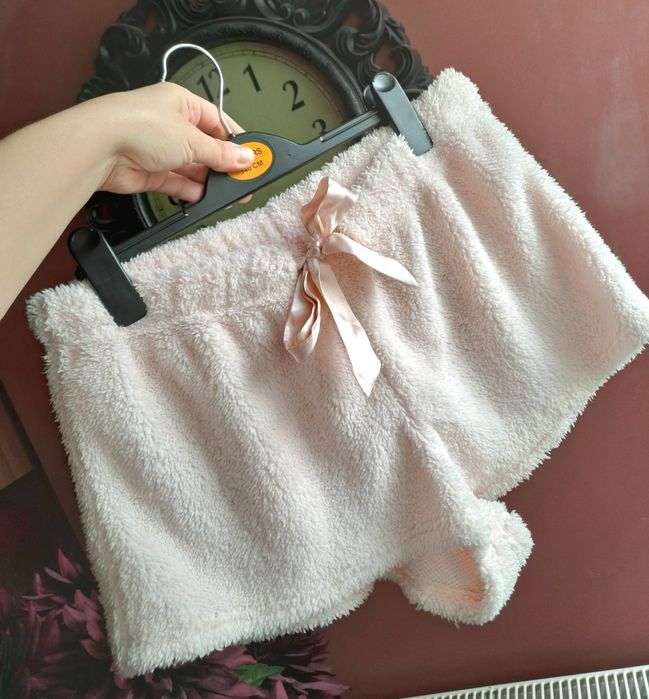 Pantaloni pufoși de pijama sau de casă Meow cu urechi de pisică