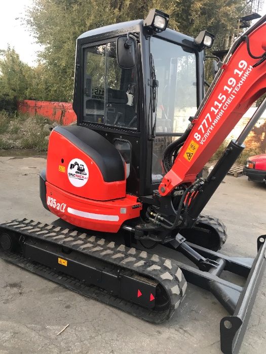 Услуги мини экскаватора трактор KUBOTA U 35-3