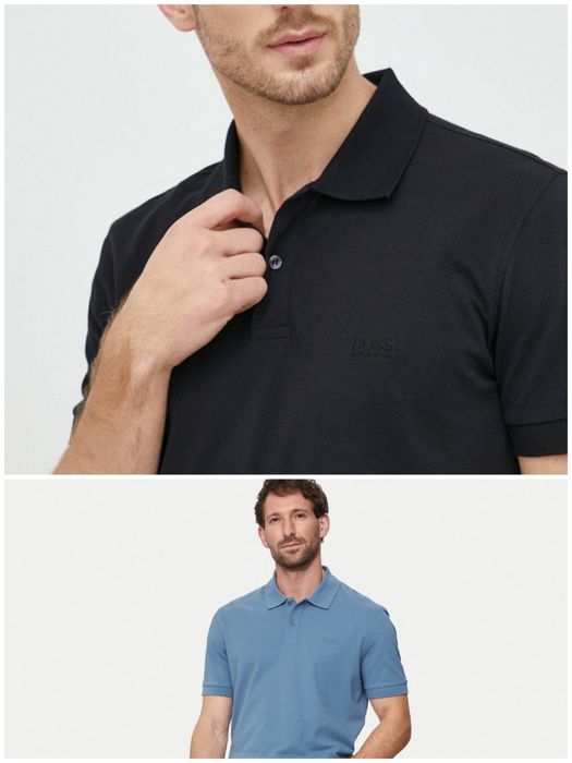 Оригинални тениски Hugo Boss, Ххл, Хххл синя и черна