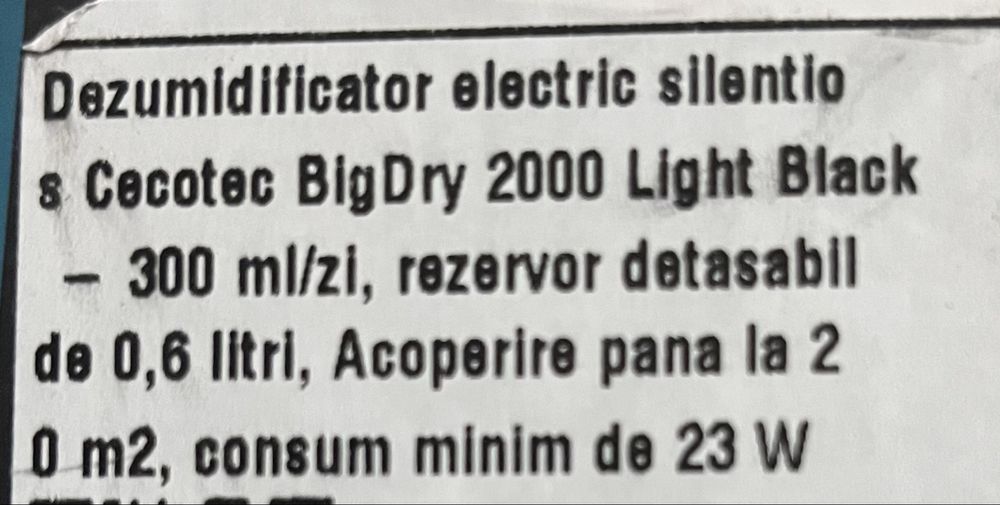 Vand dezumificator cecotec