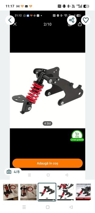 Suspensie spate Trotineta Xiaomi Pro2, PRO, M365 și 1S