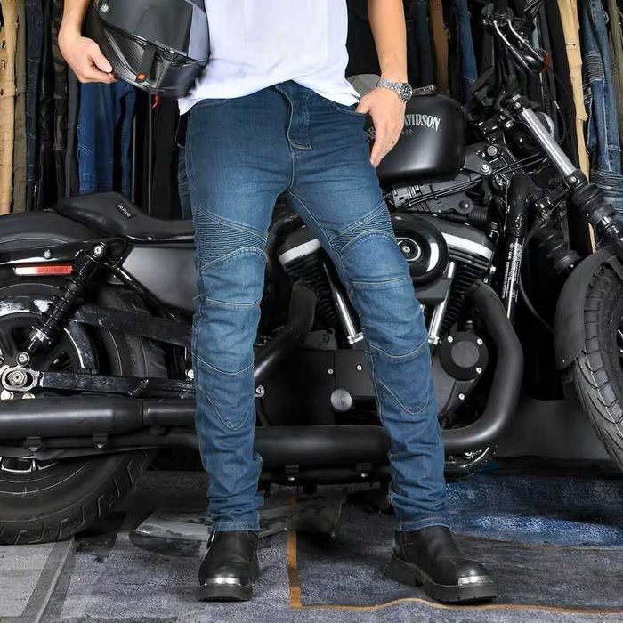 Pantaloni Moto cu protectii