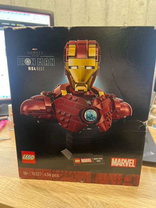 Lego Бюст на железния човек -76327