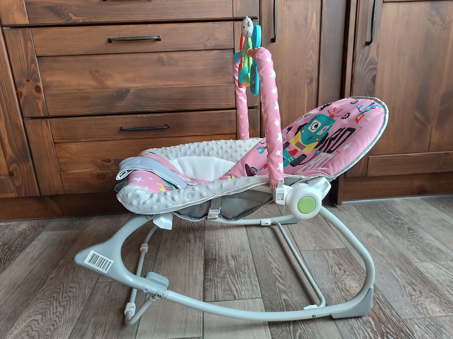 Бебешки шезлонг Chipolino Baby Spa Розов