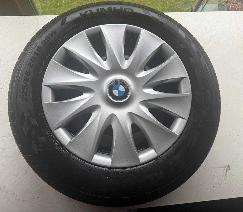 Jante BMW originale R16 cu anvelope performante de vara *80%