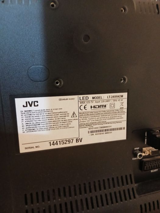 Телевизор JVC Led 24 инча