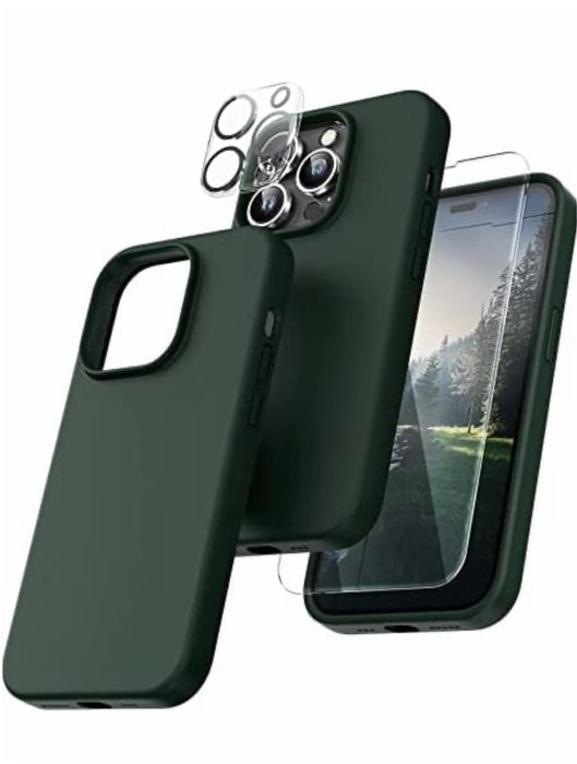 iPHONE 14/15/16/PRO/MAX/PLUS Husa Series + Folie Sticla + Folie Camera