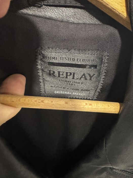 Geaca piele Replay , marimea L