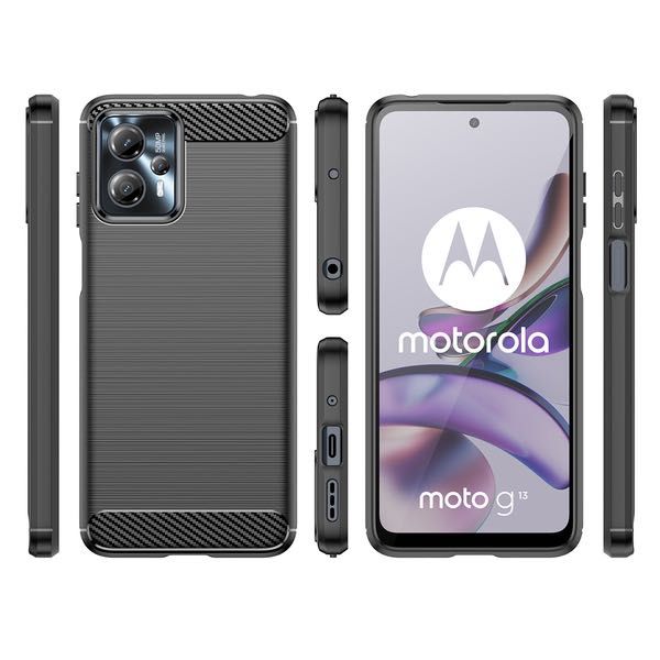 Калъф Wear Carbon Case за Motorola Moto G13