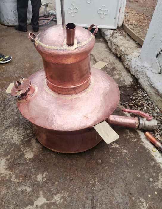 Vindem cazane Tucă 80litre fund 4mm peret 2mm capac 1mm