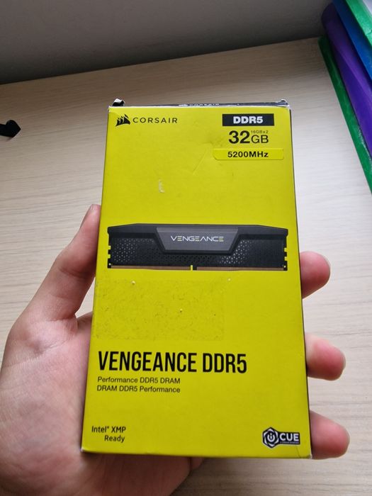 DDR5 32GB, 5200MT/s, CL40. Cu  probleme.