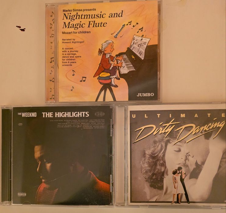 CD-uri originale muzica pop, rock, soundtracks, cantece de Craciun