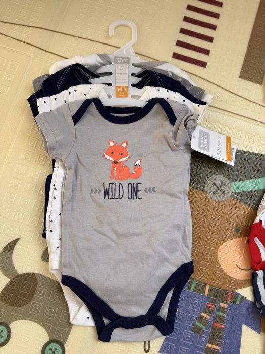 Бебешки бодита с къс ръкав