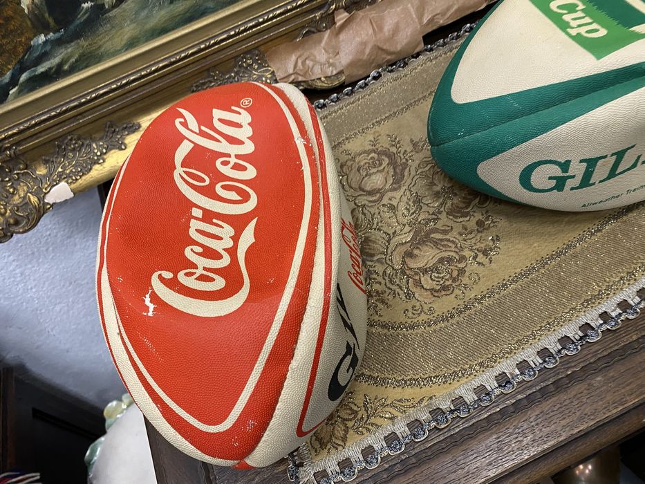 Ретро топка за ръгби  никога не е използвана колекционерска стойност