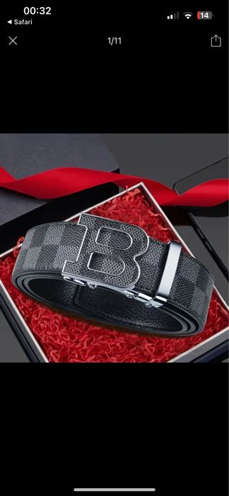 Ремень Burberry.