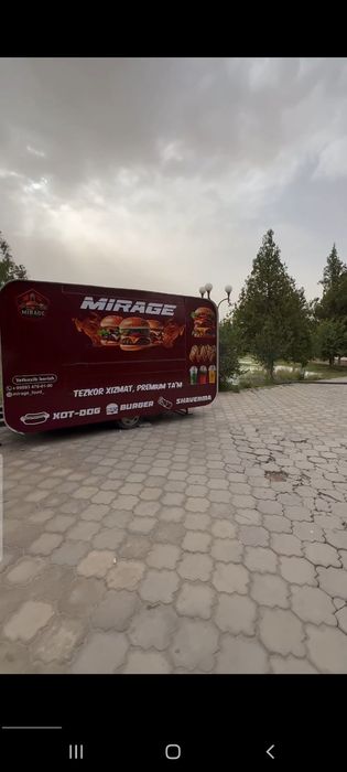 Food track fast food uchun tayyor biznes
