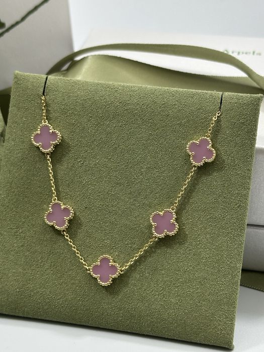 Brățară MINI Van Cleef & Arpels 5 motifs Gold 750 Pink